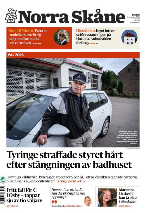 Norra Skåne 16.9.2026