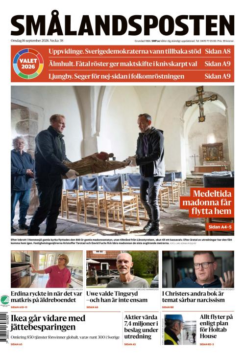 Smålandsposten 16.9.2026