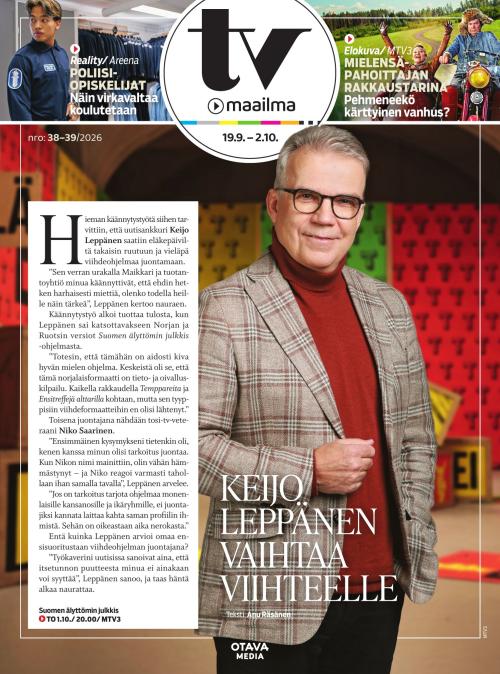 TV-Maailma 38/2026