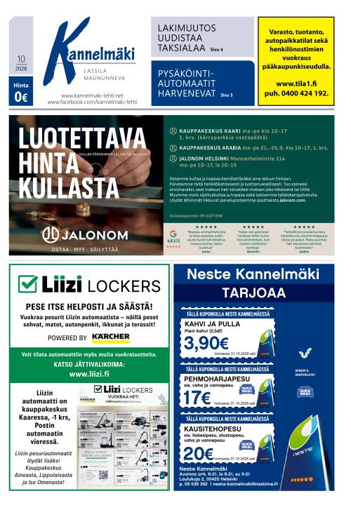Kannelmäki-lehti 17.9.2026