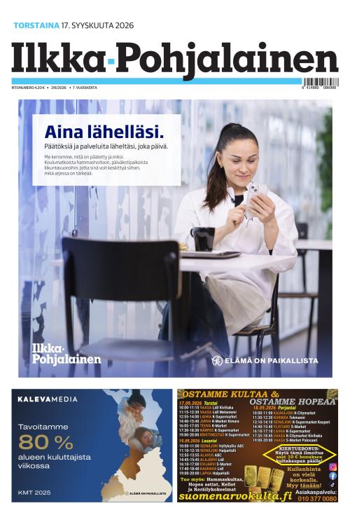 Ilkka-Pohjalainen 17.9.2026