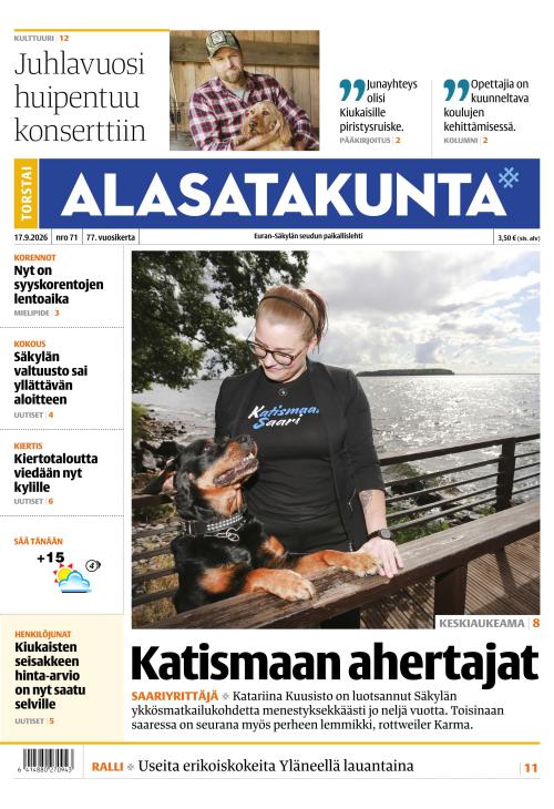 Alasatakunta 17.9.2026
