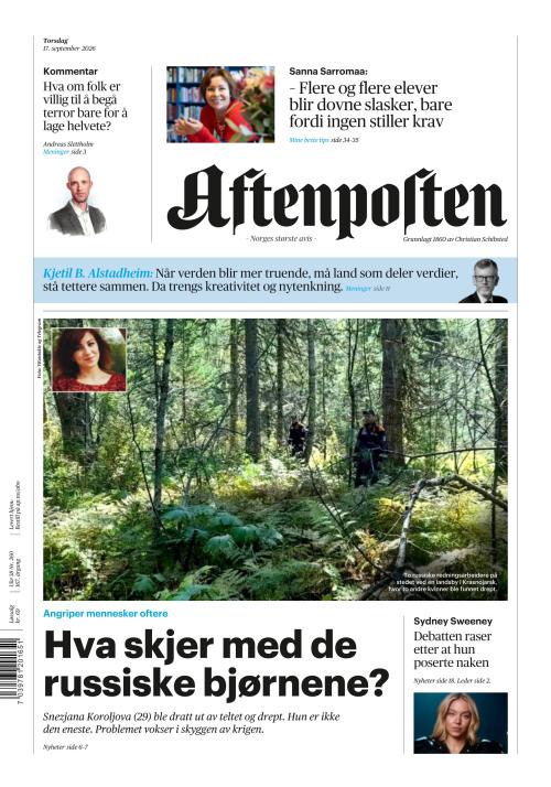Aftenposten 17.9.2026