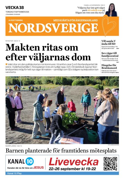 Nordsverige 17.9.2026