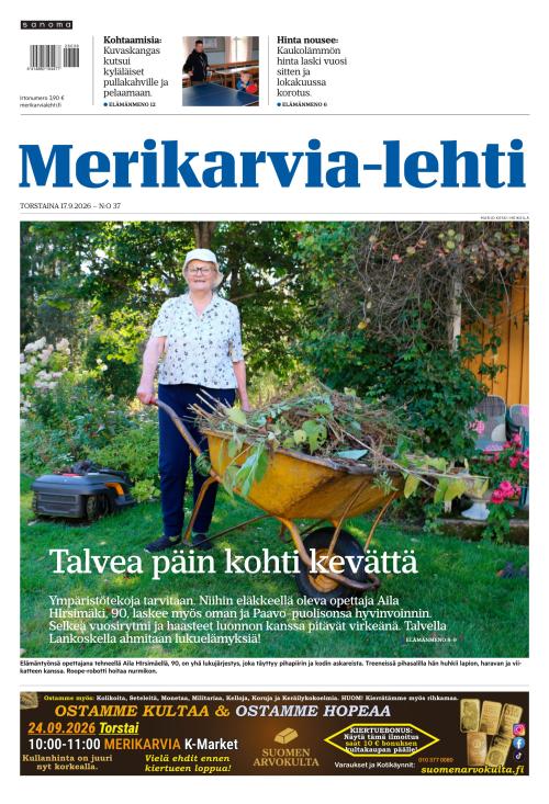 Merikarvia-lehti 17.9.2026