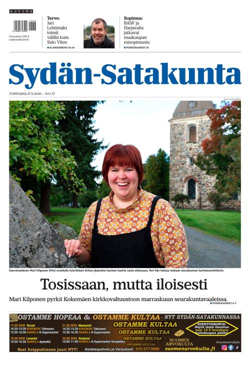 Sydän-Satakunta ja Jokilaakso 17.9.2026