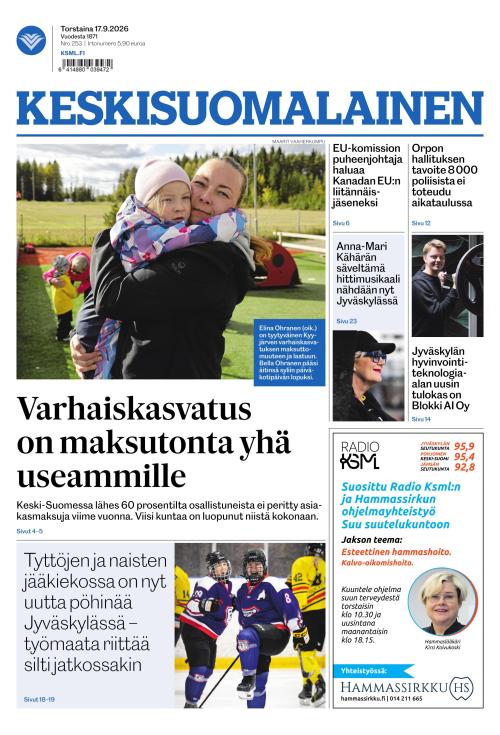 Keskisuomalainen 17.9.2026
