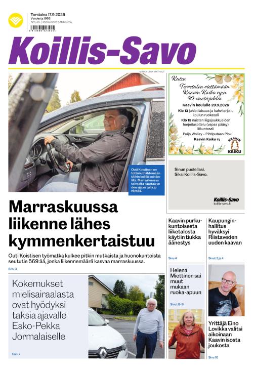 Koillis-Savo 17.9.2026