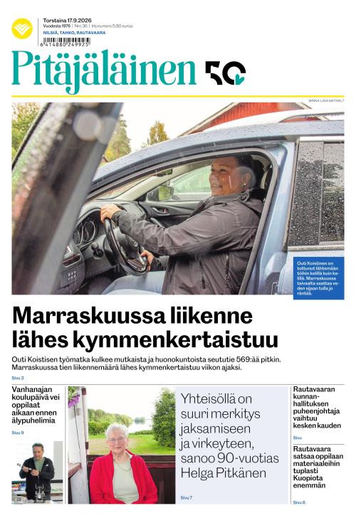 Pitäjäläinen 17.9.2026