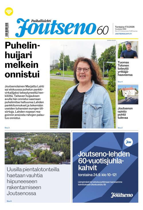 Paikallislehti Joutseno 17.9.2026