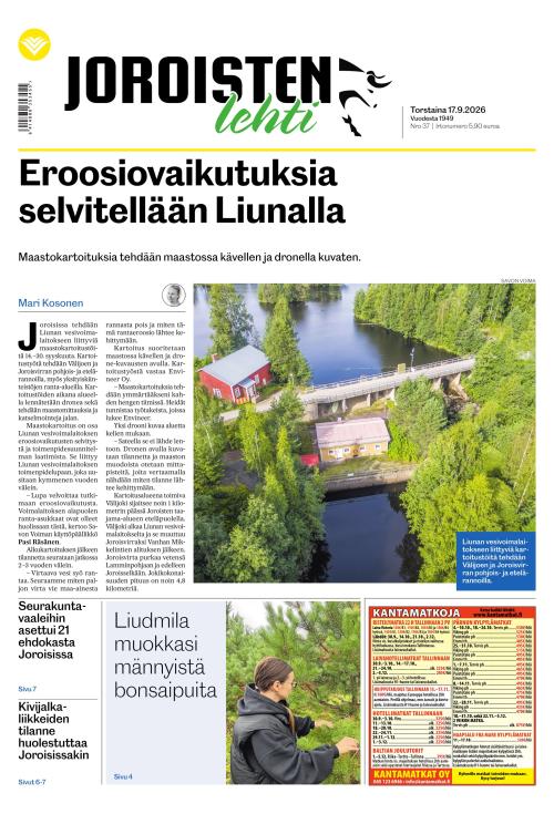 Joroisten Lehti 17.9.2026