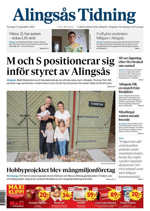 Alingsås Tidning 17.9.2026