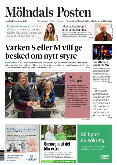 Mölndals-Posten 17.9.2026
