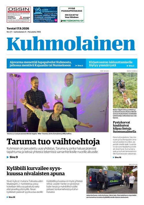 Kuhmolainen 17.9.2026
