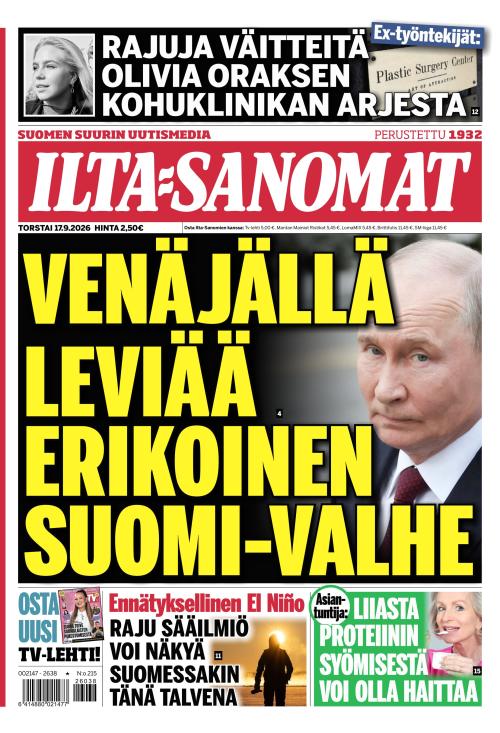 Ilta-Sanomat 17.9.2026