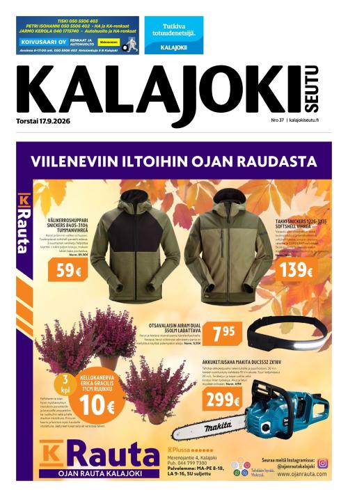 Kalajokiseutu 17.9.2026