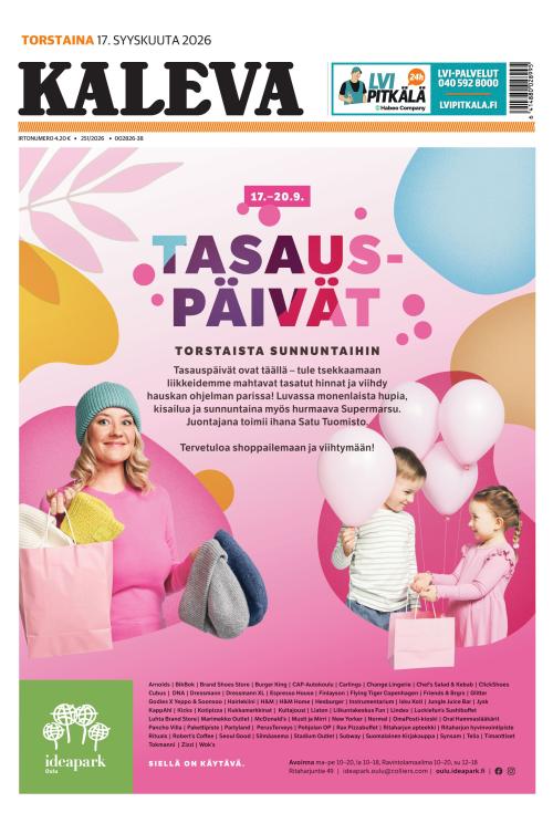 Kaleva 17.9.2026