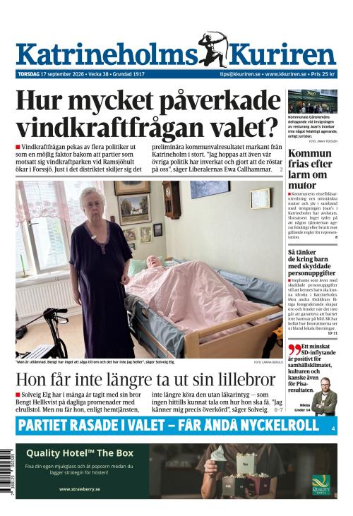 Katrineholms-Kuriren 17.9.2026