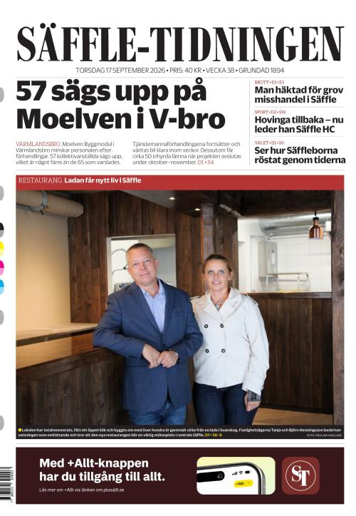 Säffle-Tidningen 17.9.2026