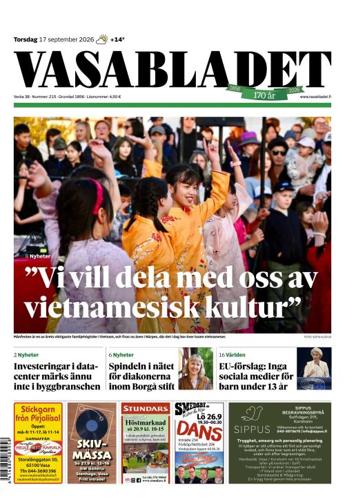 Vasabladet 17.9.2026