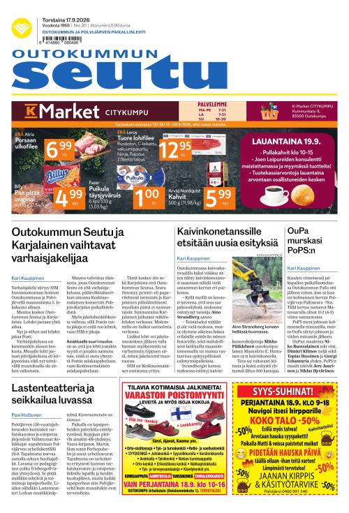 Outokummun Seutu 17.9.2026