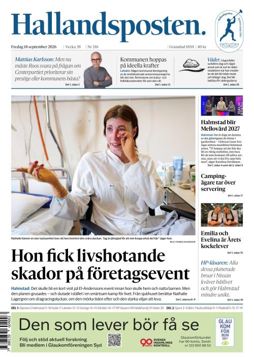 Hallandsposten 18.9.2026