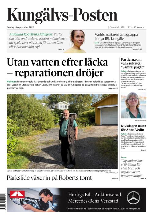 Kungälvs-Posten 18.9.2026