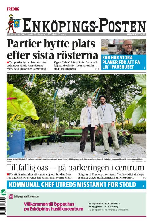 Enköpings-Posten 18.9.2026