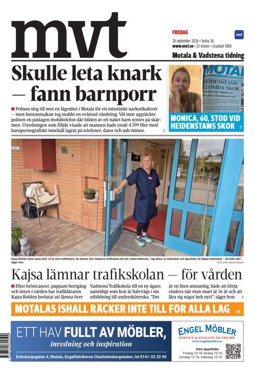 Motala Vadstena Tidning 18.9.2026