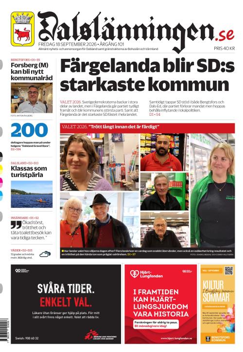 Dalslänningen 18.9.2026