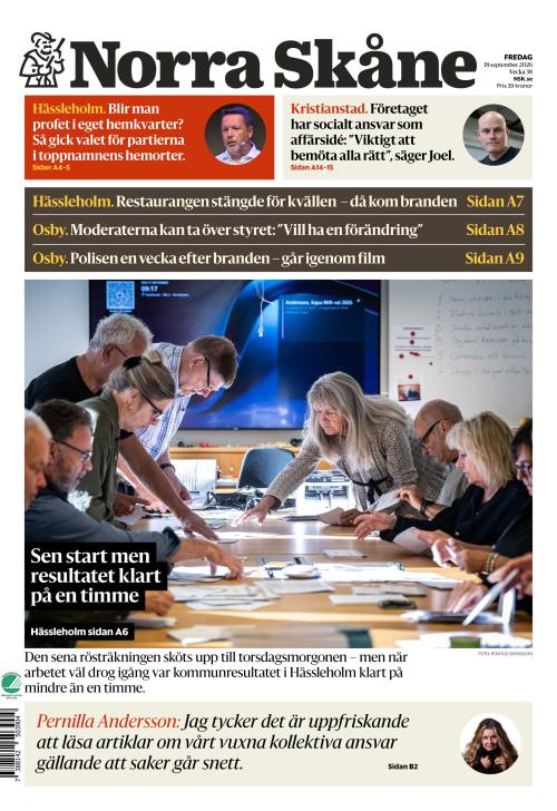 Norra Skåne 18.9.2026