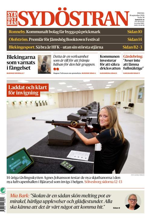 Sydöstran 18.9.2026
