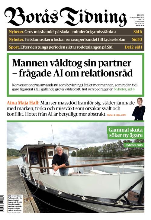 Borås Tidning 18.9.2026