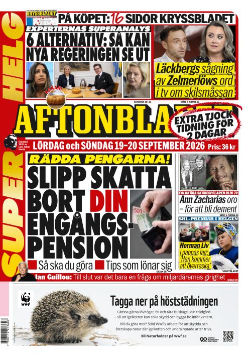 Aftonbladet 19.9.2026