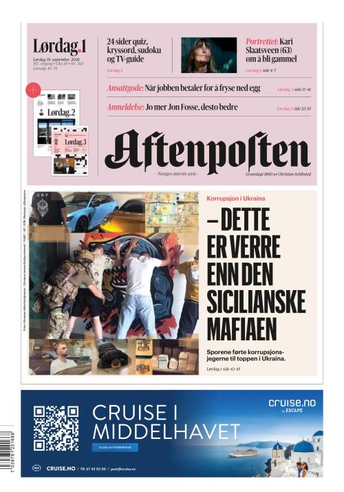Aftenposten 19.9.2026