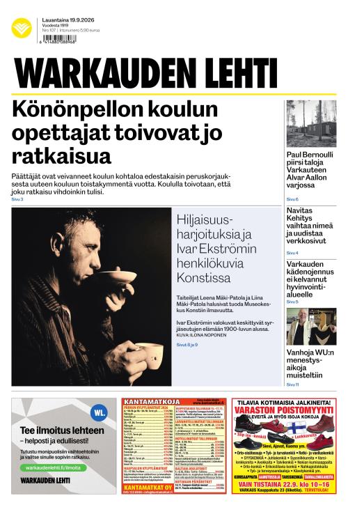 Warkauden Lehti 19.9.2026