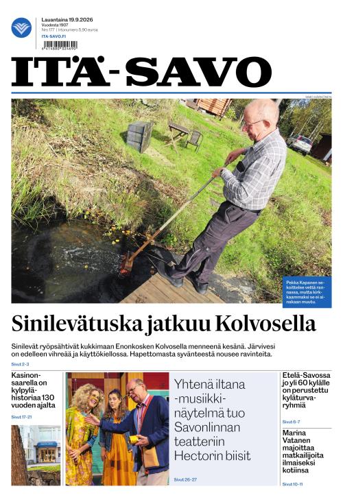 Itä-Savo 19.9.2026