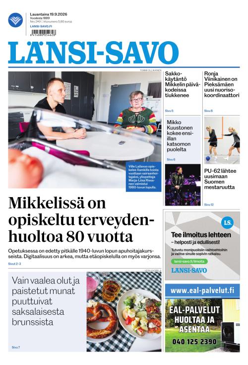 Länsi-Savo 19.9.2026
