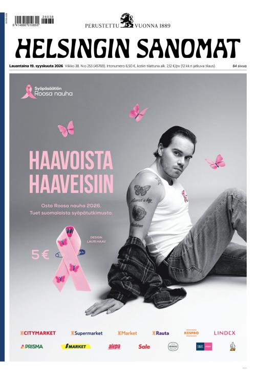 Helsingin Sanomat 19.9.2026