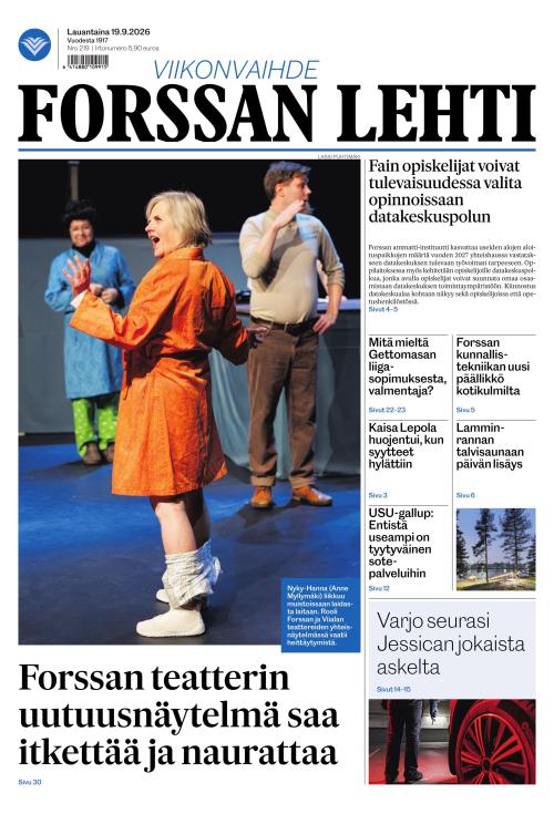 Forssan Lehti 19.9.2026