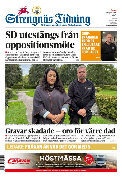 Strengnäs Tidning 19.9.2026