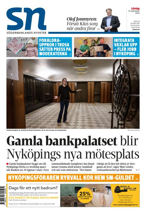 Södermanlands Nyheter 19.9.2026