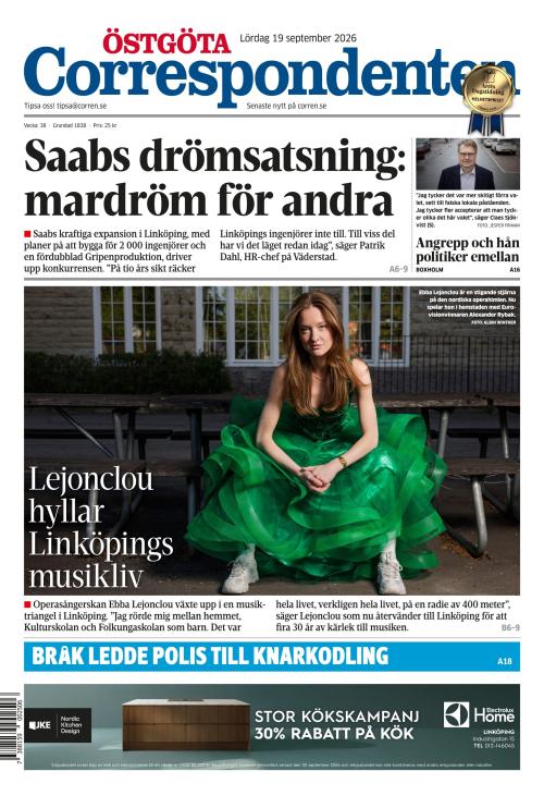 Östgöta Correspondenten 19.9.2026