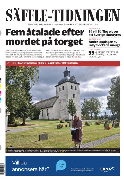 Säffle-Tidningen 19.9.2026