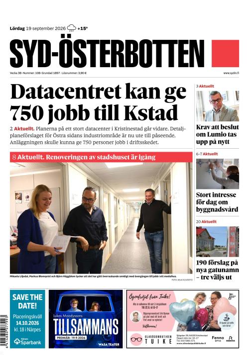 Syd-Österbotten 19.9.2026