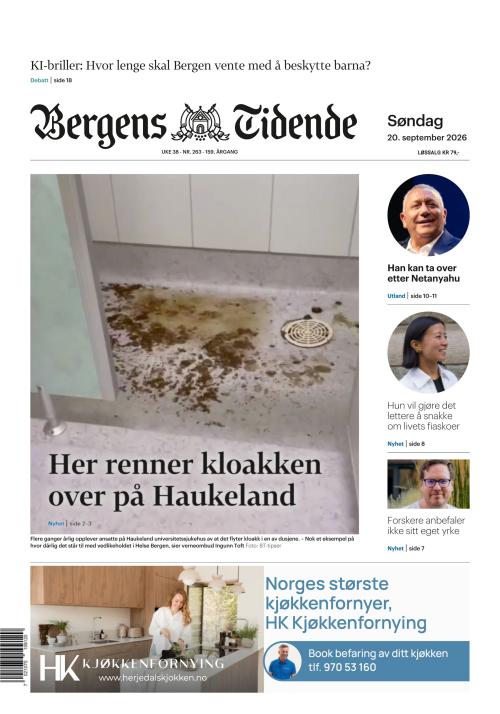 Bergens Tidende 20.9.2026