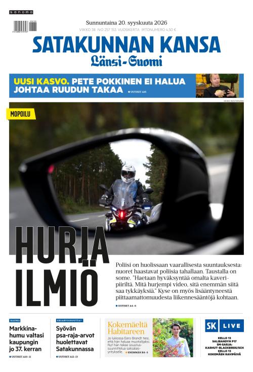 Satakunnan Kansa Länsi-Suomi 20.9.2026