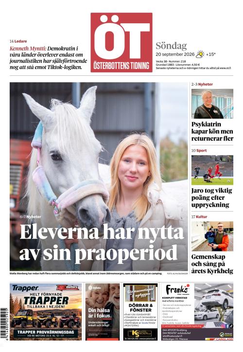 Österbottens Tidning 20.9.2026