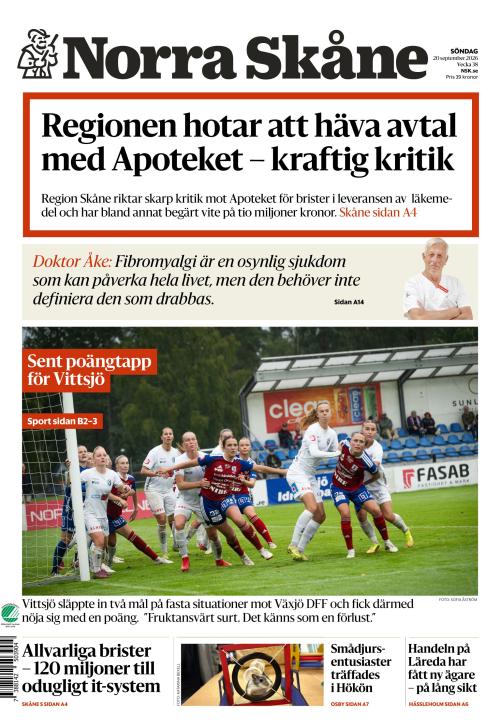 Norra Skåne 20.9.2026