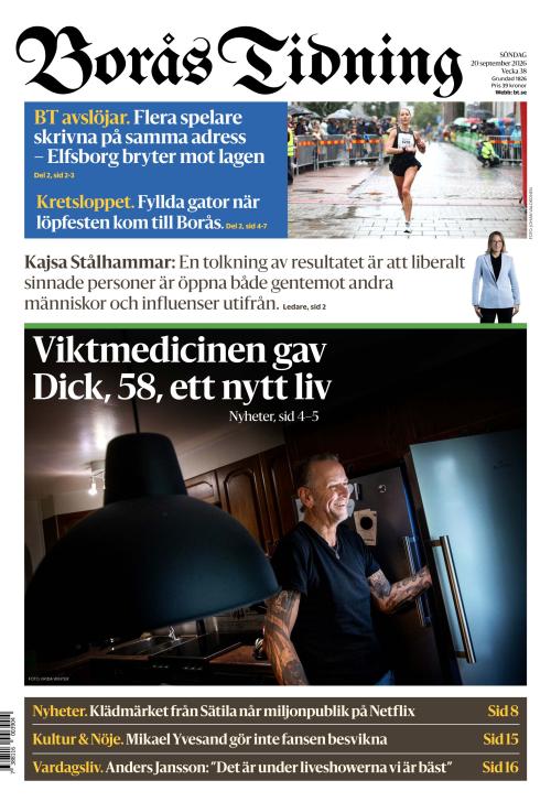 Borås Tidning 20.9.2026